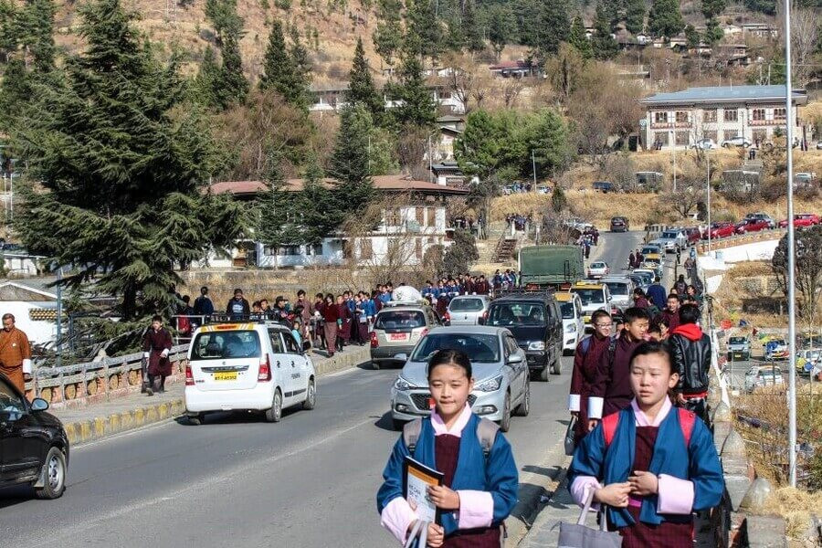 Lái xe tại Bhutan, Giao thông Bhutan, lái xe ở Bhutan 